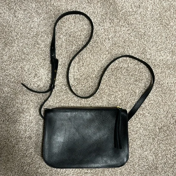 Madewell The Simple Leather Crossbody Bag - Picture 1 of 4